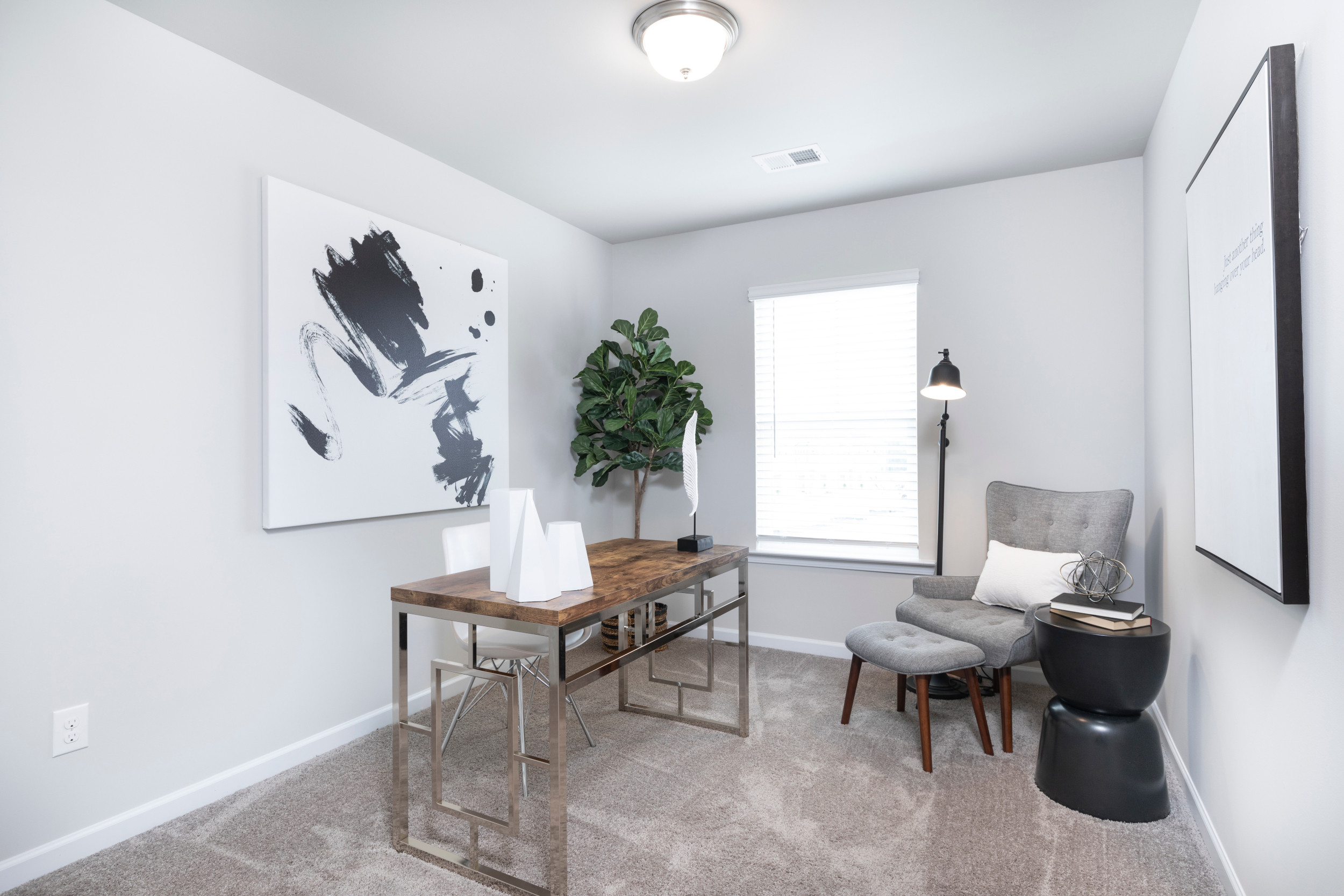 A home office in a Rockhaven Home